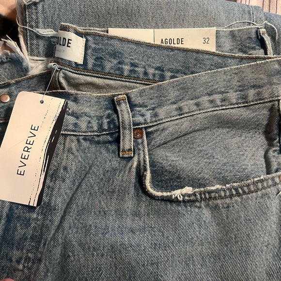 Agolde midrise relax boot fit in curio wash. NWT size 32 - Picture 5 of 6